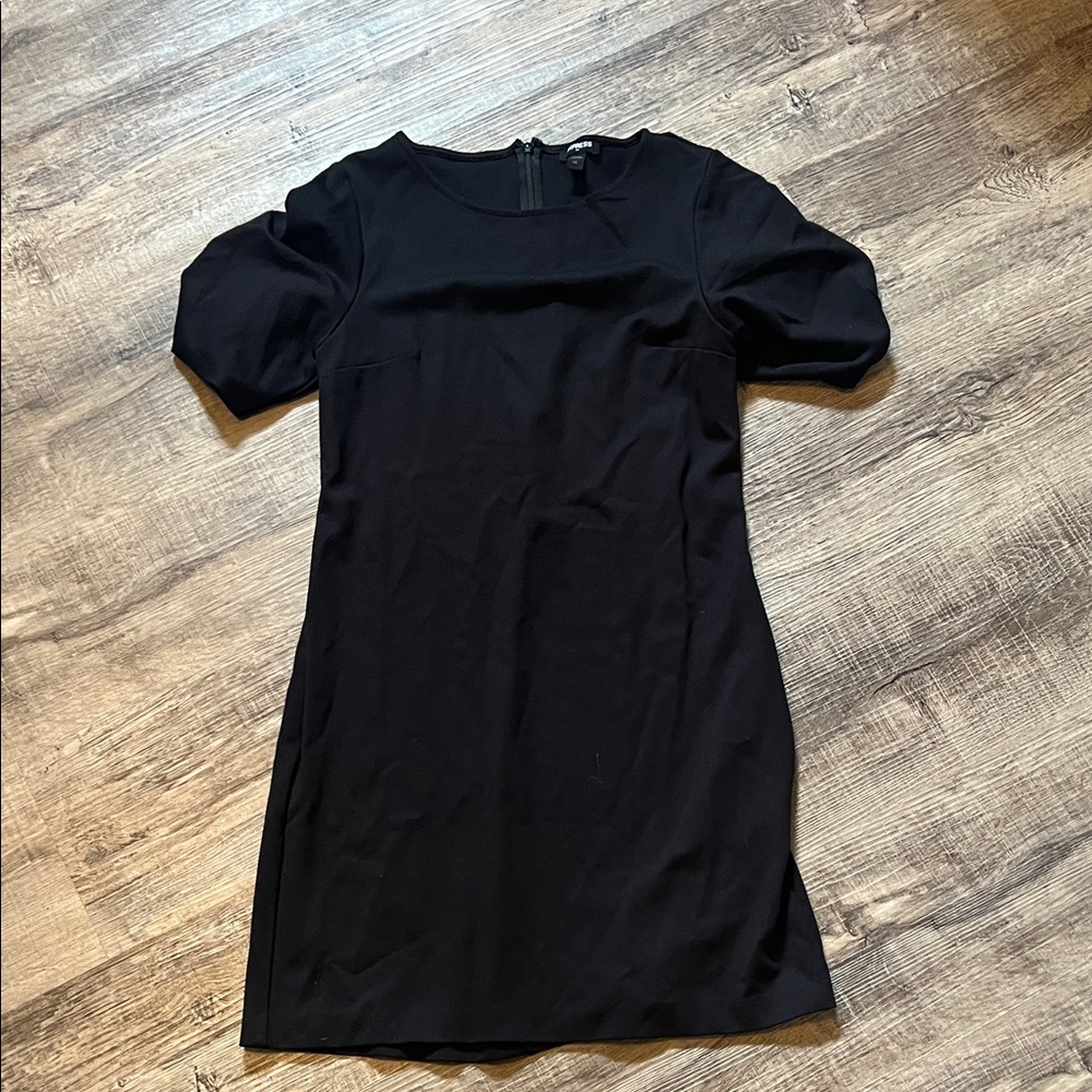 Express Classic Black V-Neck Blouse